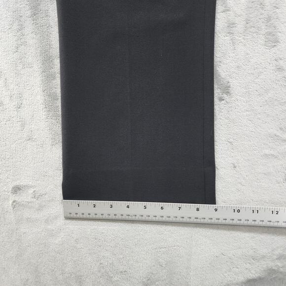 Semantiks Pants Womens 10 Black Mid Rose Crop Flare Leg Trousers Stretch Office - Picture 11 of 12